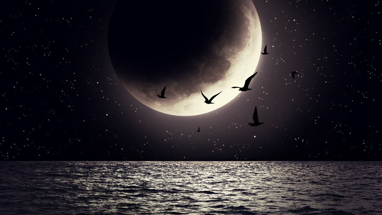 Image representing new moon energy and intentions